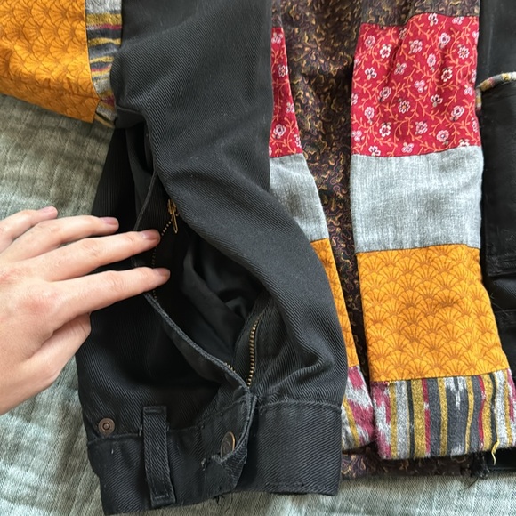 Vintage patchwork puffer jacket - Picture 9 of 9